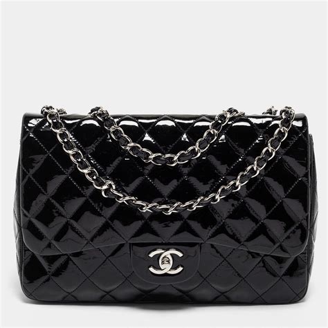 chanel patent flap|Chanel handbags flap.